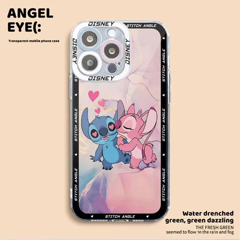 جراب هاتف فني رخامي من ديسني غرزة ، غطاء ناعم شفاف لهاتف ريدمي نوت 13 12 برو بلس 5G 10 10 10 11S 11S 9S 11 برو