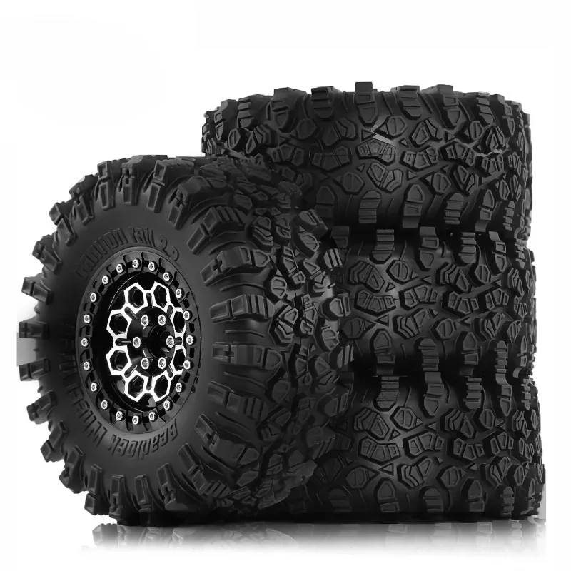 

2.2inch Metal Tires With Hex Hubs 12MM Aluminum Wheel for Sporty Class CC01 D90 Axial SCX10 Trxs TRX4