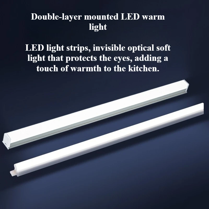 

Kitchen hanging cabinet vertical electric lift basket intelligent voice touch cabinet automatic pull-down seasoning basket