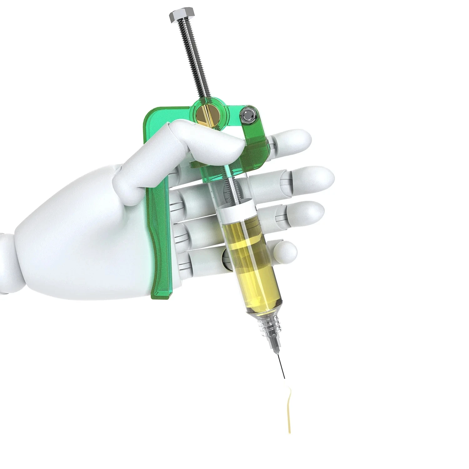 HISEECON 2UUL Syringe Booster Effortless Single Hand Operation Durable Not Damageable Comfortable Grip Smooth Use