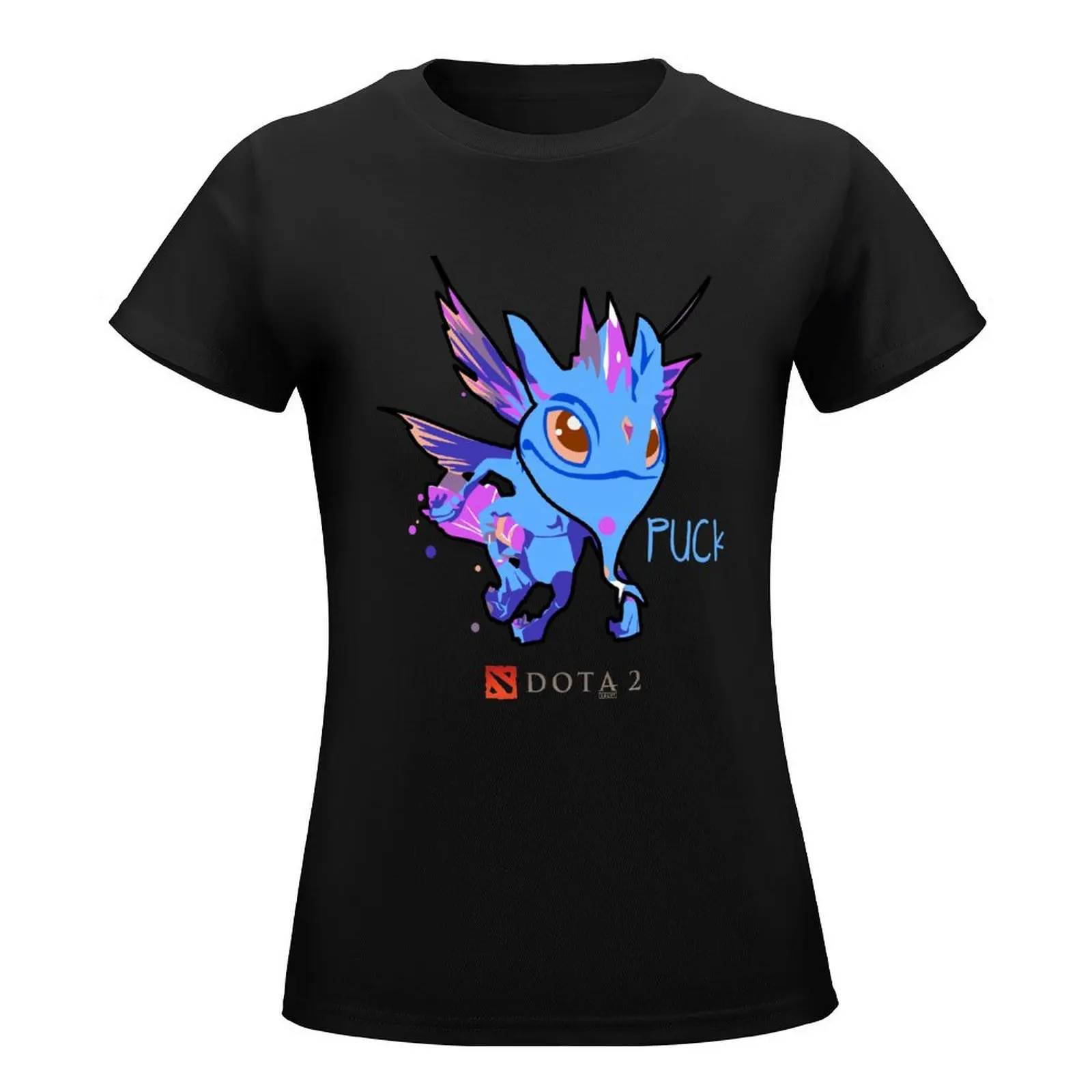 Puck - Dota 2 T-Shirt summer top oversized rock and roll t shirts for Women