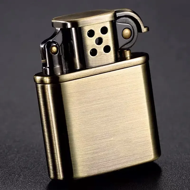 

ZORRO Vintage Metal Copper Glossy Windproof Lighter come on Lighter Cigarette Tool Men's Gift Classic Collection Camping Burner