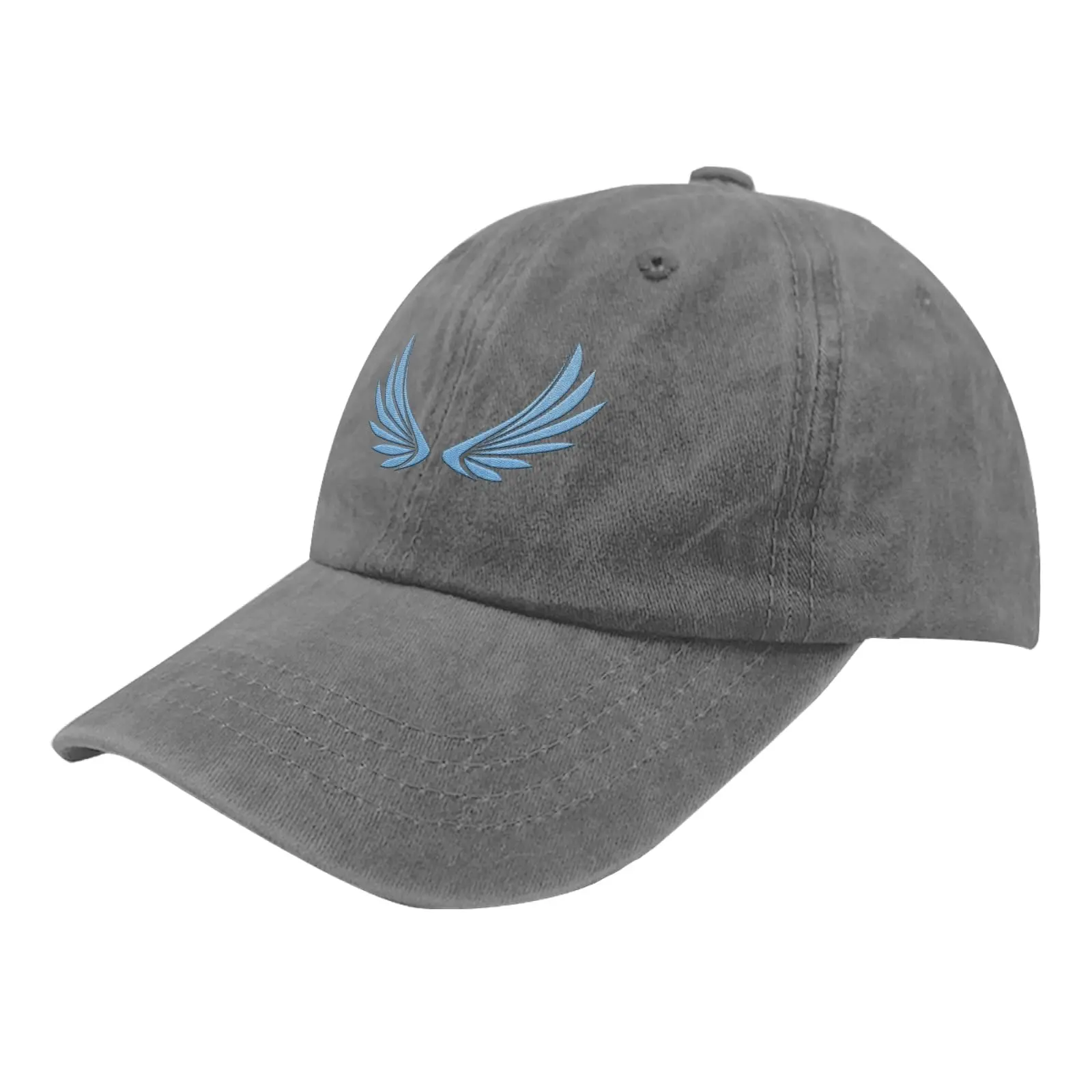 Glitter Baseball Hat Angel Wing printing Dad Hat for Men Woman Graphic Adjustable for Hiking Daily