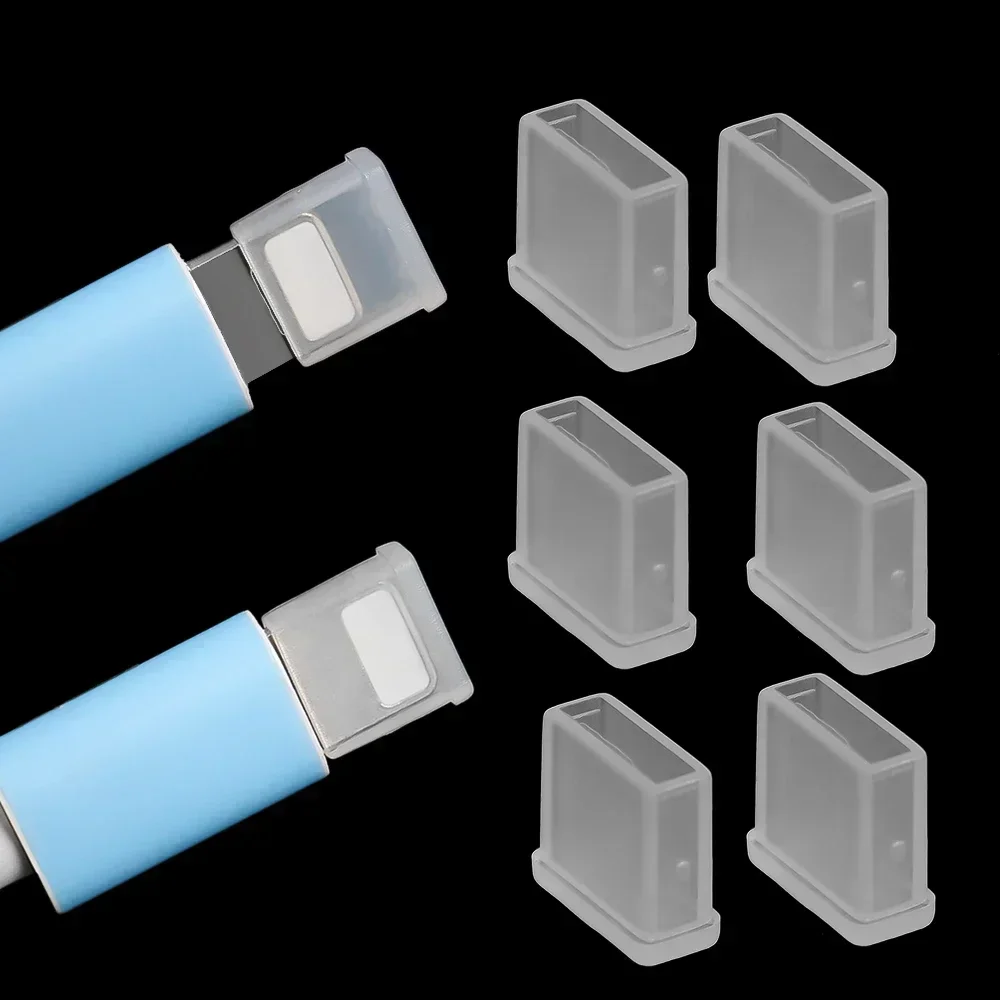 For IOS Type C Micro USB A Charging Port Protective Cover USB Anti-dust Plugs TYPE-C Dustproof Stopper Data Line Protector Cap