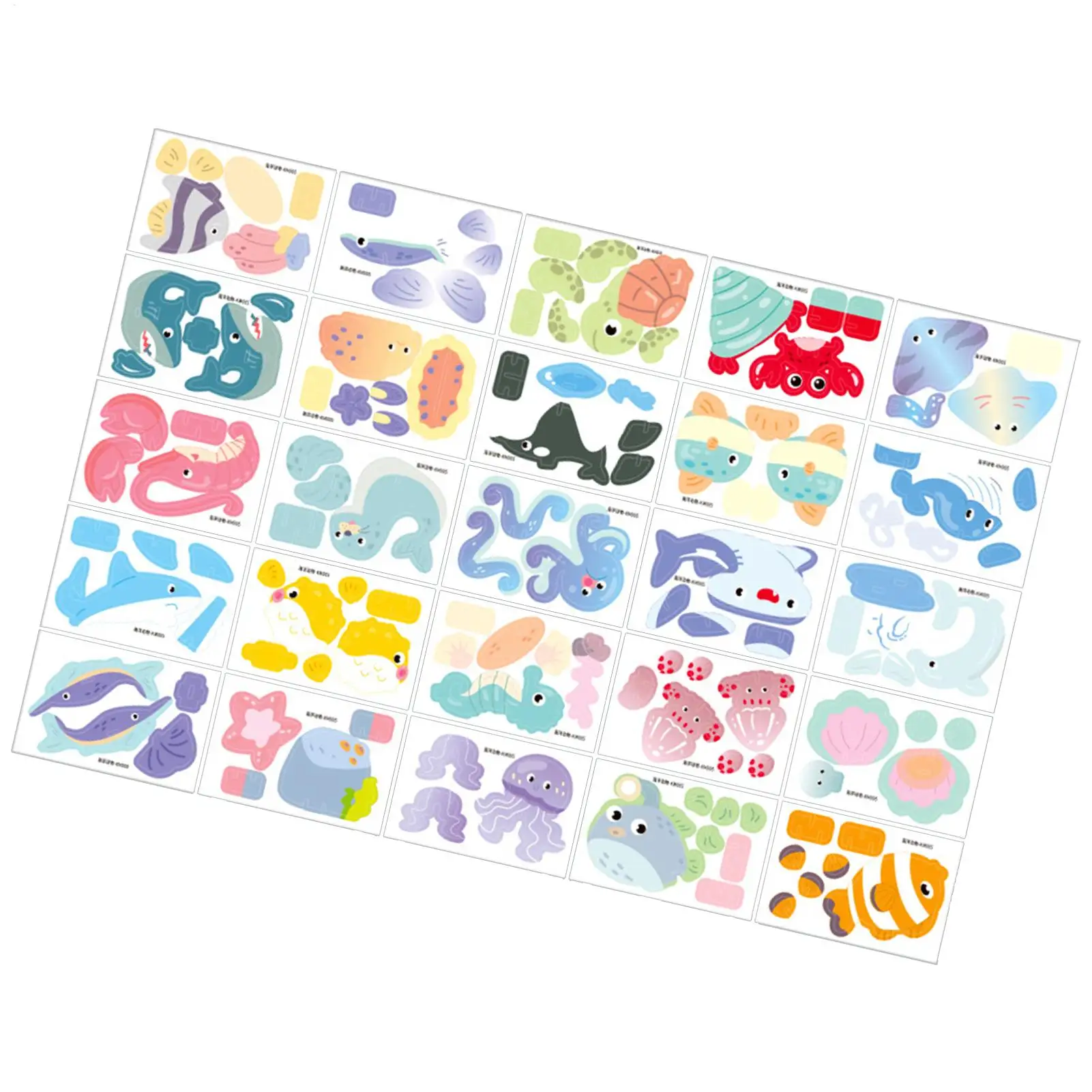 

3D-пазлы для детей, 25 элементов, креативная игрушка для самостоятельной сборки, 3D-пазлы из бумаги для класса, семьи, путешествий