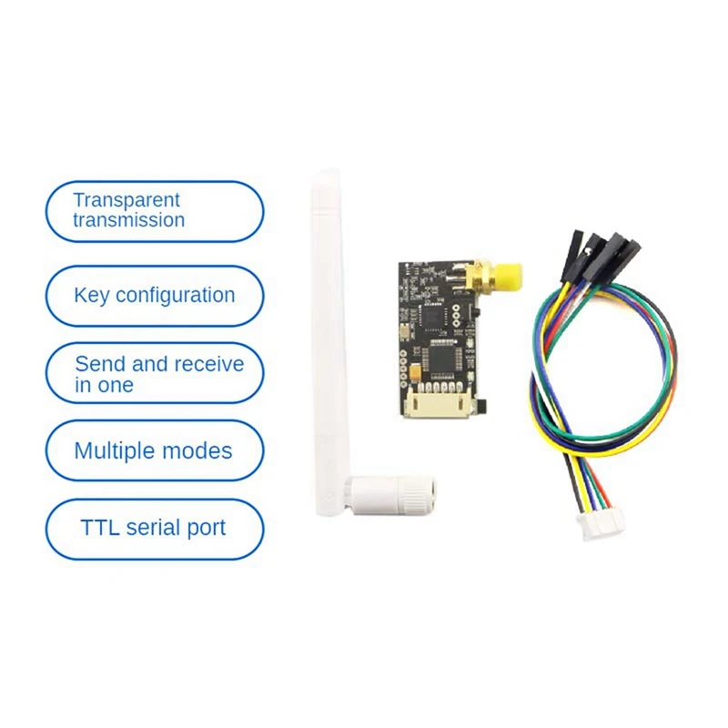 2X SX1278 433M Lora Módulo Sem Fio UART Módulo Receptor Transmissor Serial