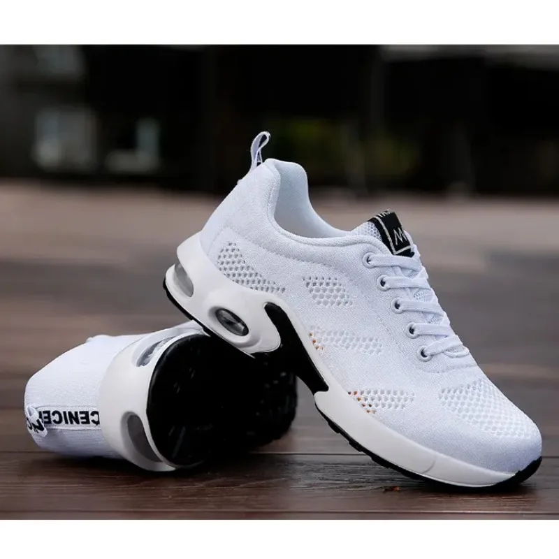 Schoenen Voor Vrouwen Casual Sneakers Modieuze Gevulkaniseerde Schoenen Platform Hardloopsport Sneakers Ademende Tennis Grote Maat Schoenen