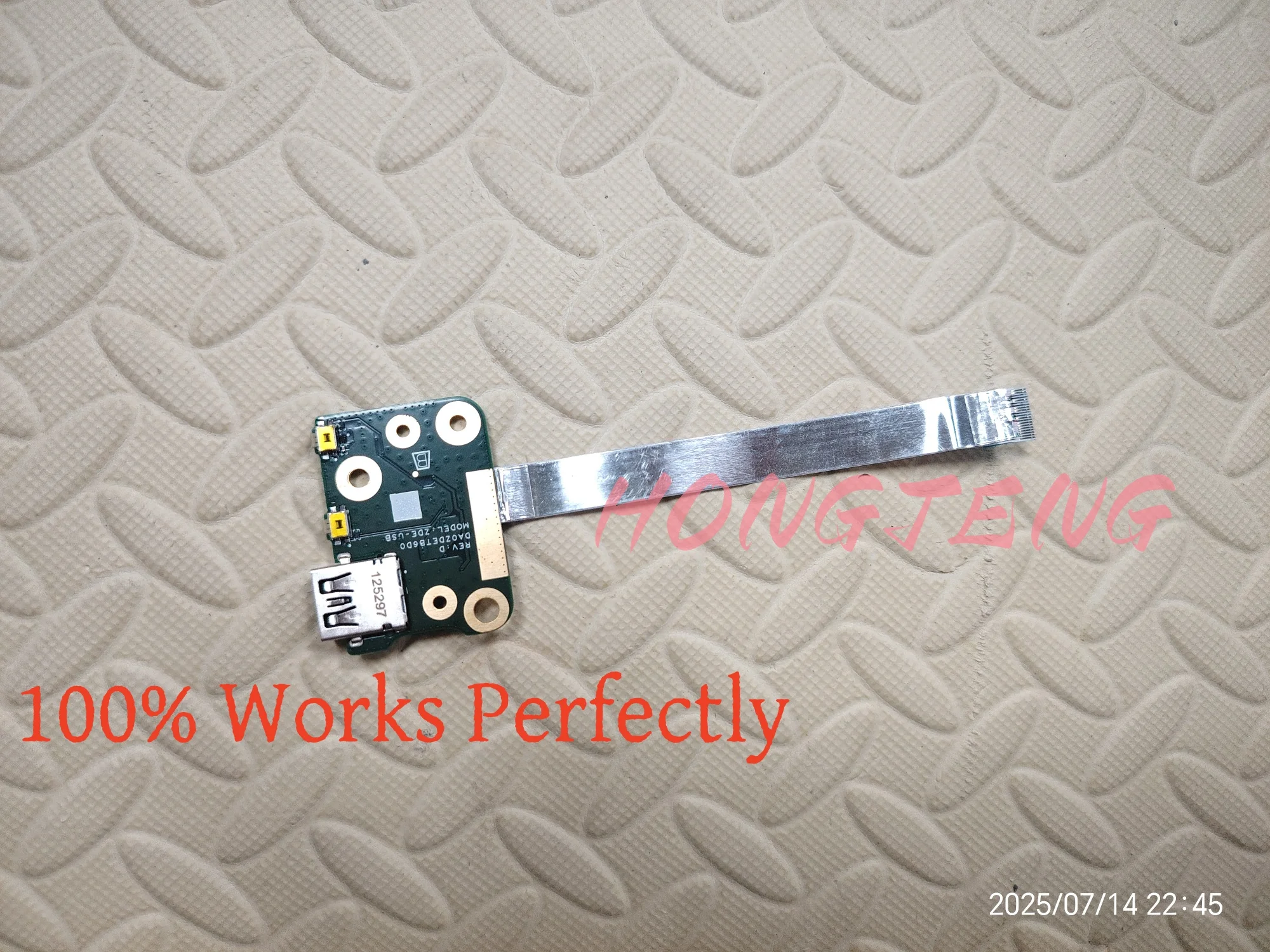 Genuine For Acer Chromebook Spin CP311-3H USB Board with Cable DA0ZDETB6D0 Tested Fast Shipping