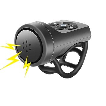Bicycle Horn For Bike Horn Loud Bicycle Bell Electric Scooter Horn Powerful Bike Doorbell MTB Bike Accessories USB Chargeable 1