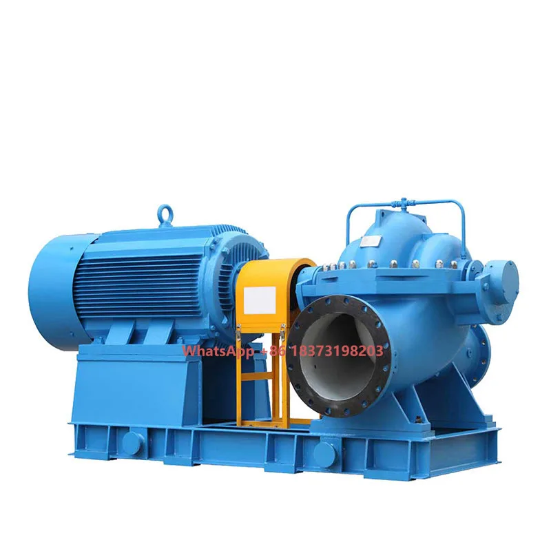 SH/OS Double Suction Split case Centrifugal High Flow 500L/s Sea Water Pump