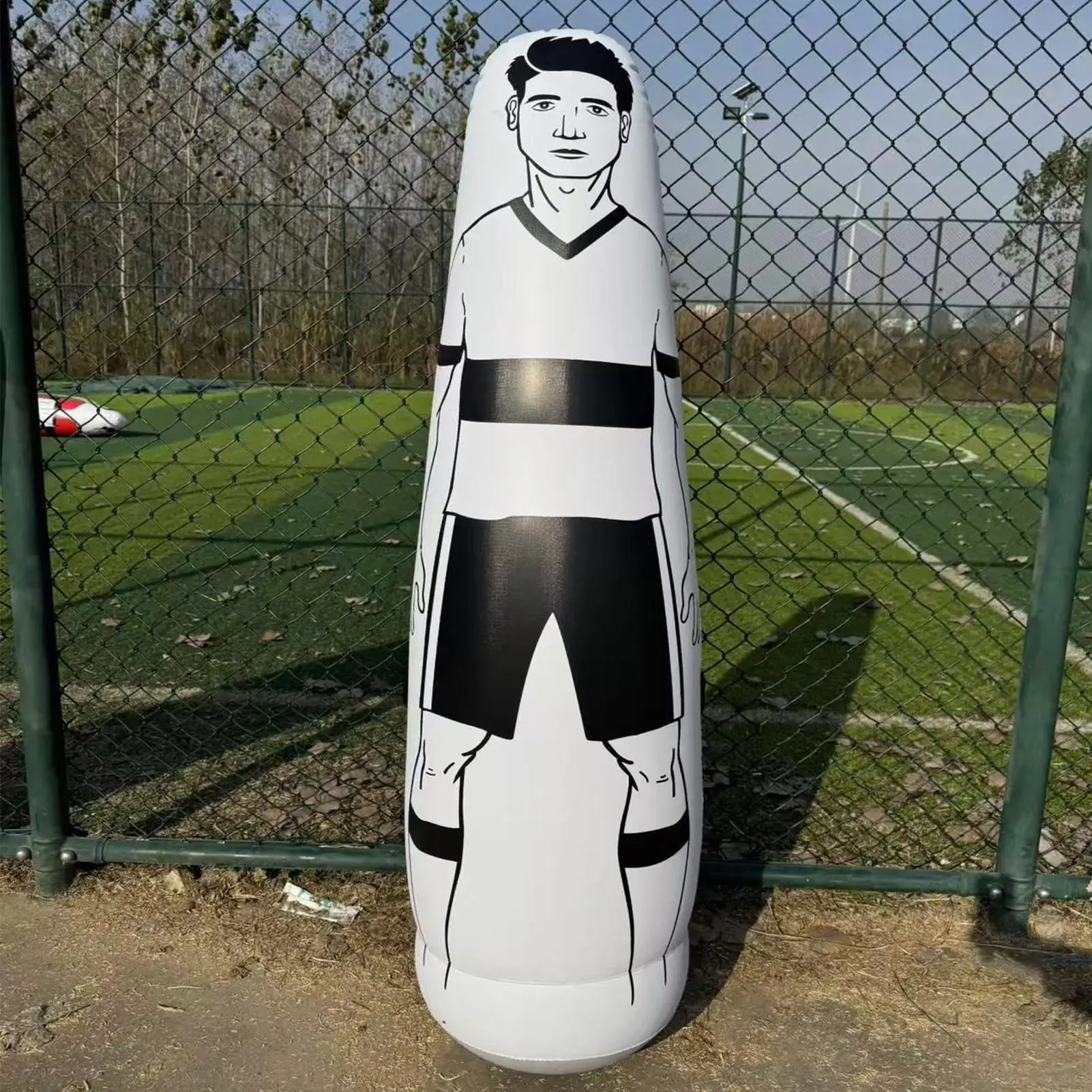 

Портативный тренажер для отработки ударов по воротам из прочного ПВХ для взрослых и профессионалов