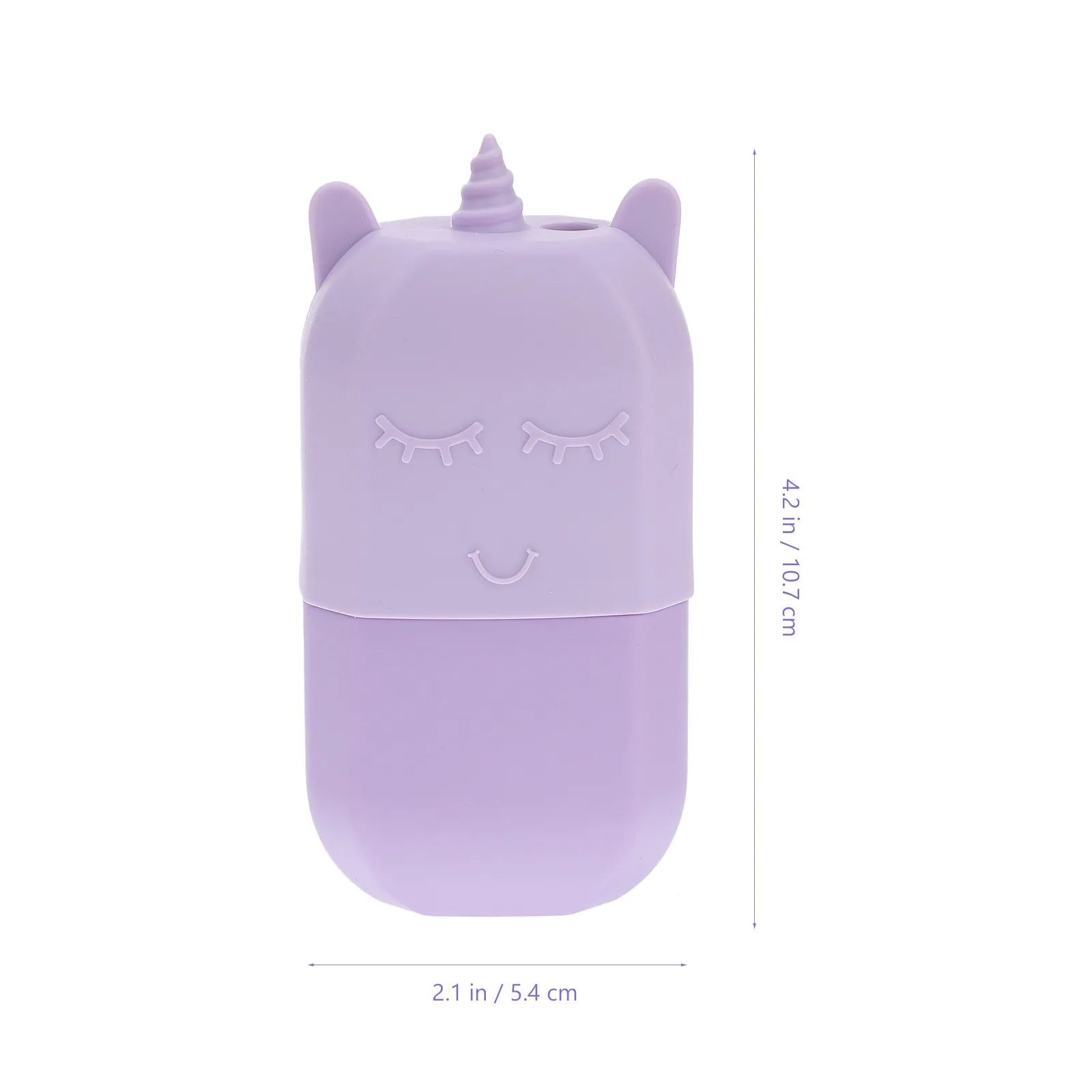 Silicone Unicorn Face Ice Massager Cooling Facial Massage Tool for Puffiness and Soothing Skin Care view 6