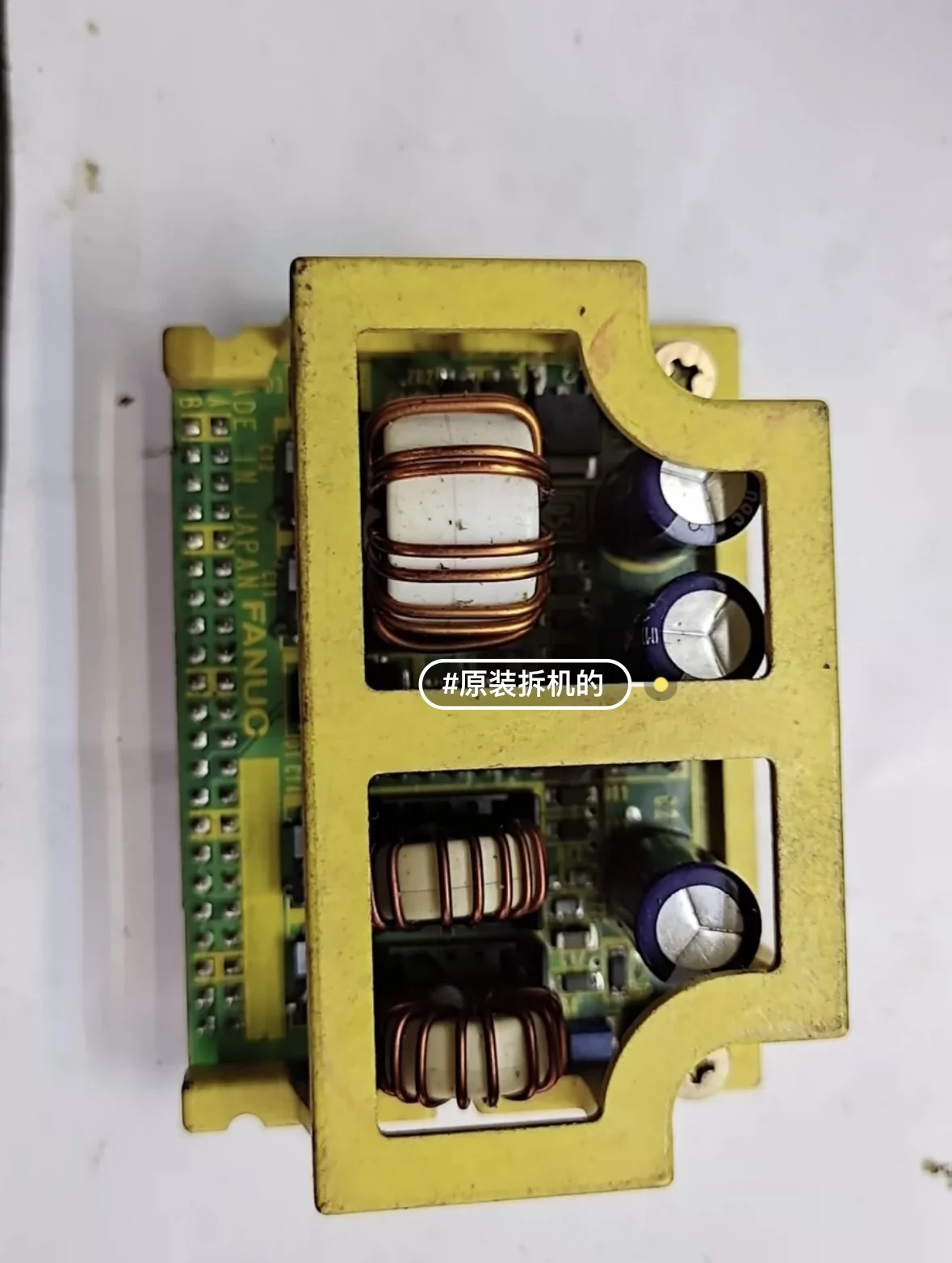 Power block A20B-8101-0010 on the motherboard of Fanuc 31iA system, the second-hand function test of the original disassembly pa