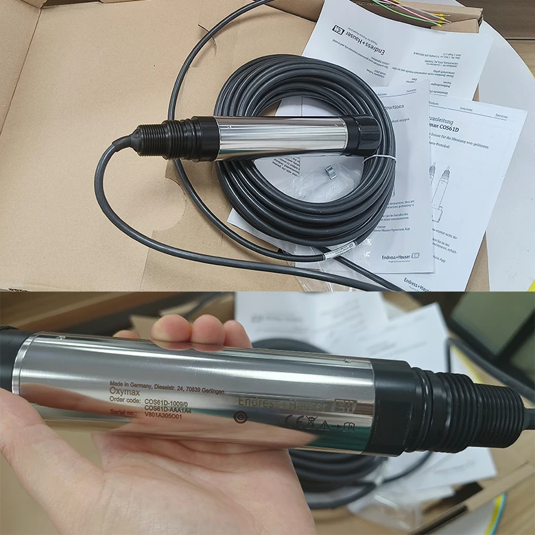 Endress Hauser COS61D-AAA1A4 Drinking Wastewater Utilities Online Digital Dissolved  Probe Electrode DO Sensor