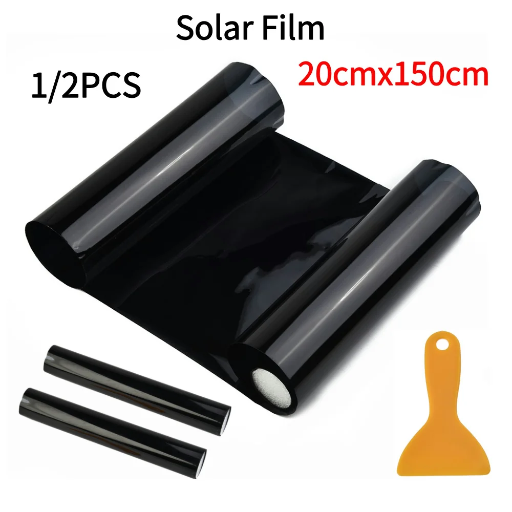 

150x20cm Car Windshield Sun Visor Strips Tint Film Front Anti-UV Sun Shade Window Film Decal Car Protector Foils Stickes