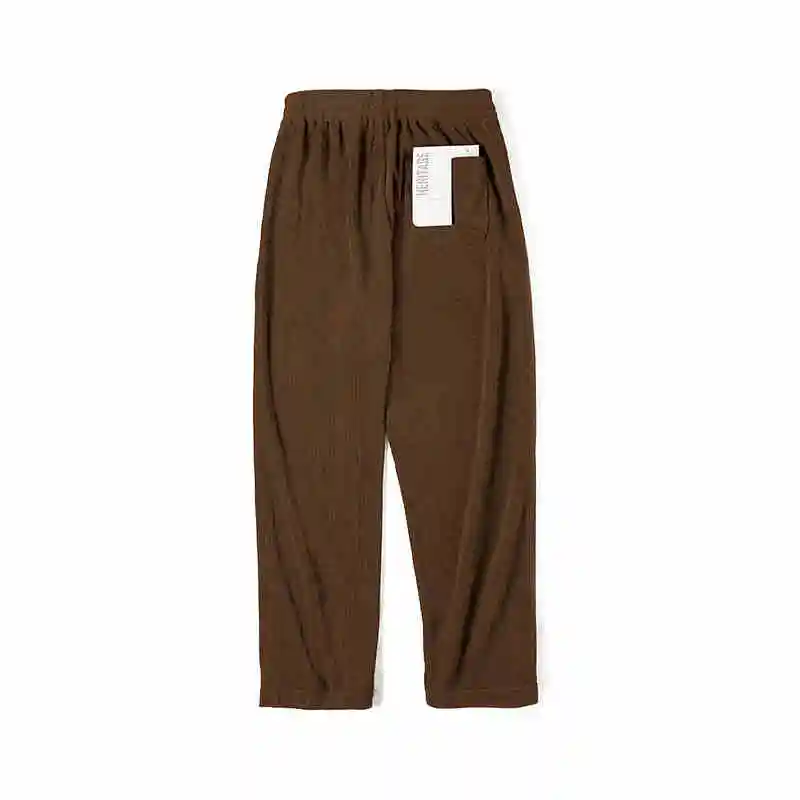 American Casual Chenille Drape Pants Barn Style Straight Tube Imitation Corduroy Long Trousers Men's Spring