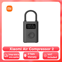 Xiaomi Mijia Portable Electric Air Compressor 2, Portable Electric Inflator, Air Pump Inflator Digital Tire Pressure Detection