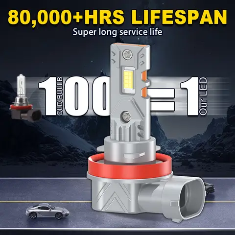 10 best sales h11 हेडलाइट बल्ब - №9