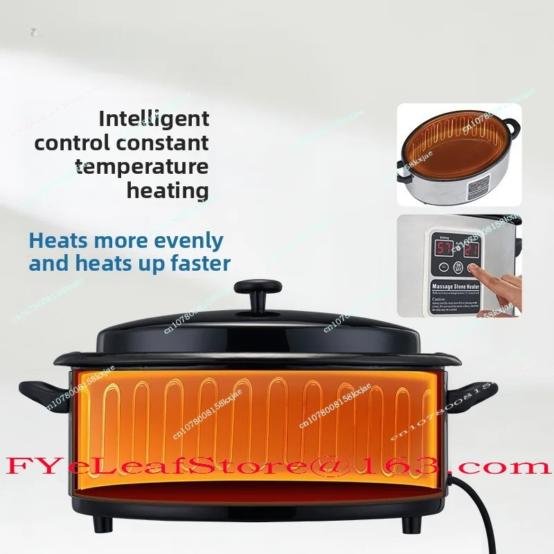 Heating Pot Touch Screen Digital Display Constant Temperature Control Large Capacity Energy Stone Heater