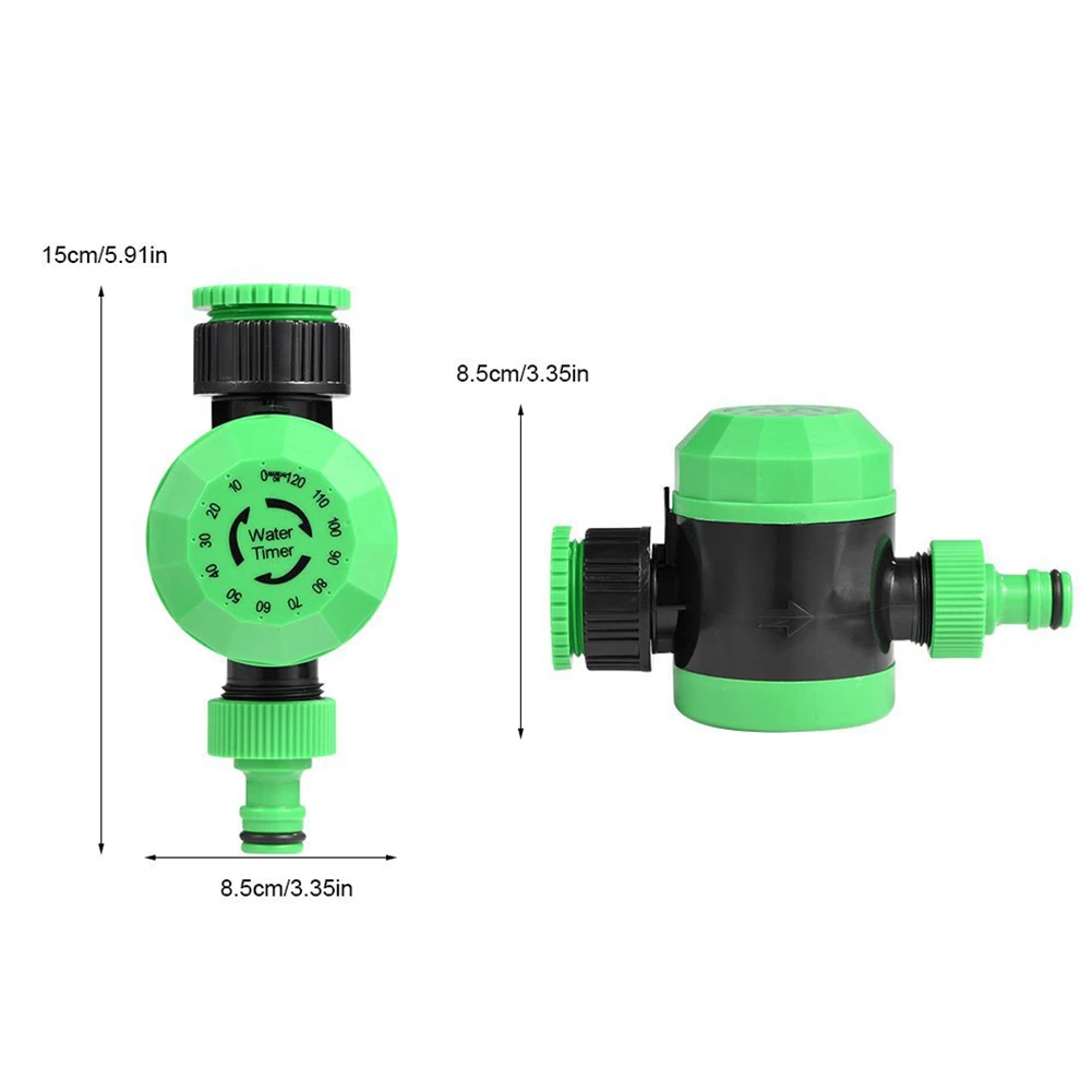 2 pcs For Flower Plants Lawn Agriculture Villas Industrial Irrigation Automatic Sprinkler Plastic Garden Water Timer