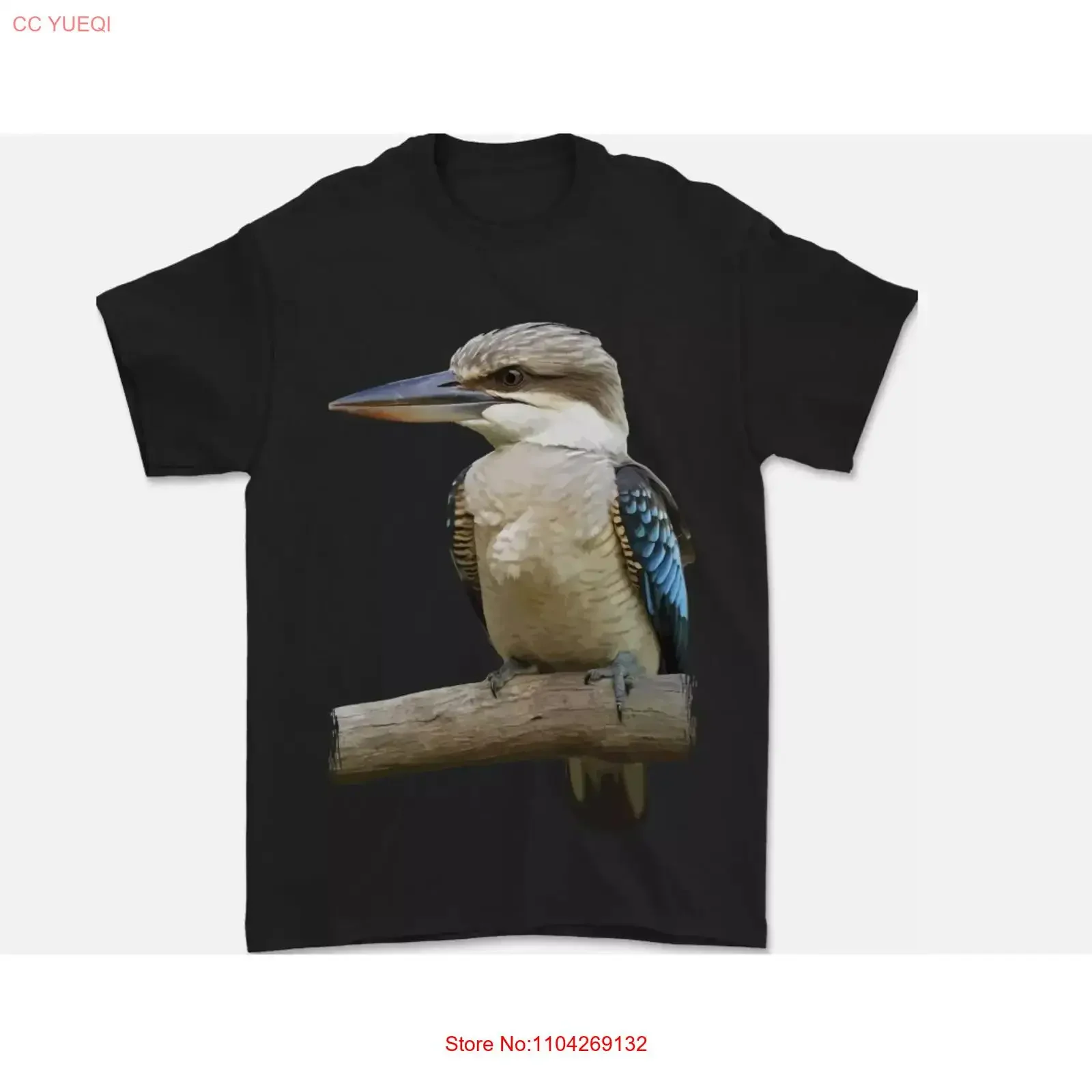 Kookaburra Kingfisher Ornathology Birdwatcher Mens T Shirt 100 Cotton vintage Washed Breathable streetwear Casual Stylish