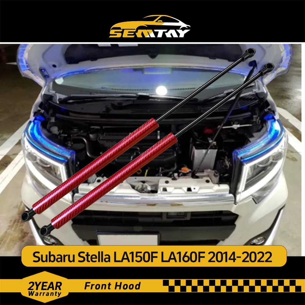 

Стойки капота SEMTAY, совместимые с Subaru Stella LA150F LA160F 2014-2022 гг., поддержка подъема капота, пружинные амортизаторы, демпфер