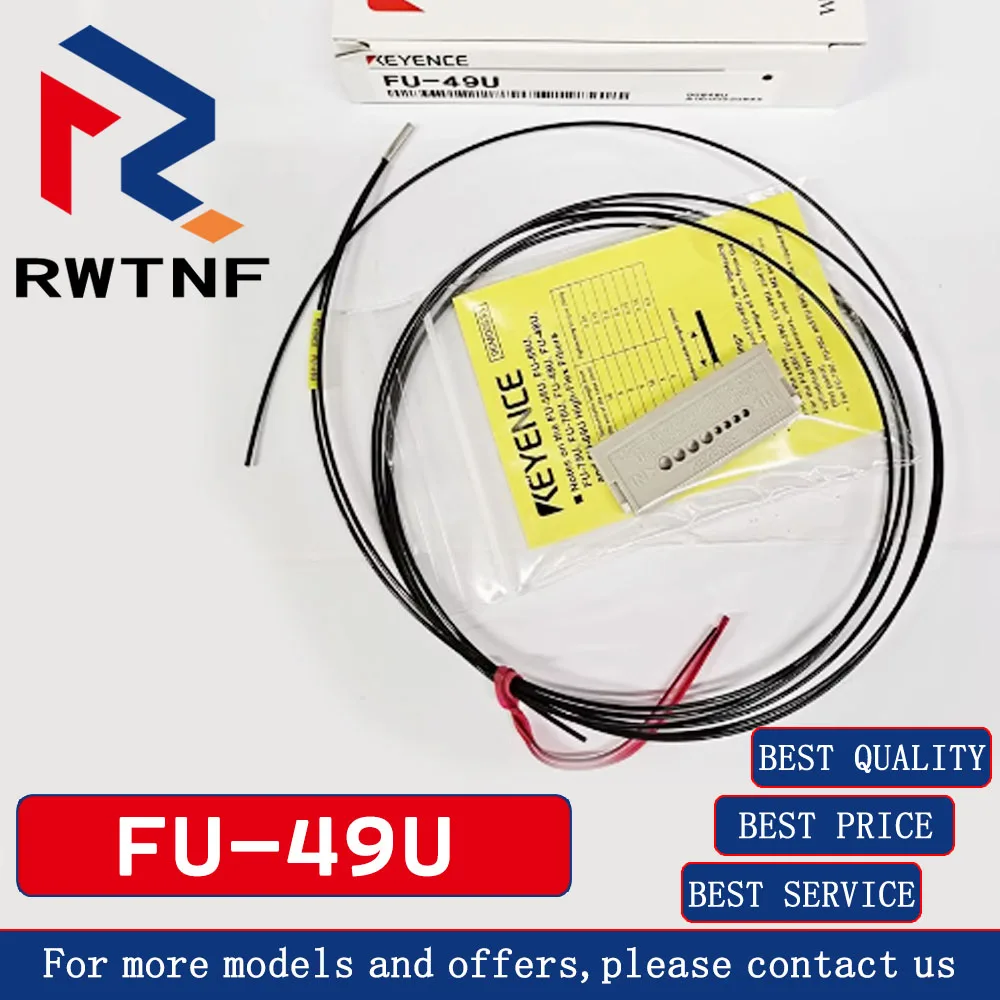 Brand New Genuine FU-49U KEYENCE 2MM diameter diffuse reflection fiber optic sensor 100% original
