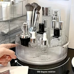 1PCS Makeup Perfume Organizer Perfume Tray 360 Degree Rotating Makeup Organizer Cosmetic Desktop Storage Lotion Display Case