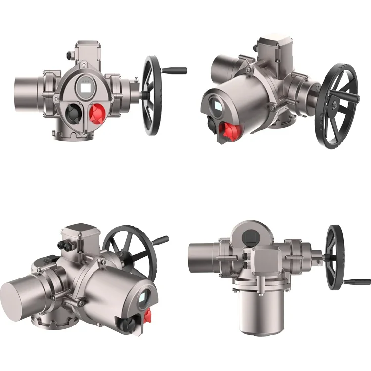 

dzt90-24 intelligent integrated multi turn electric globe valve actuator