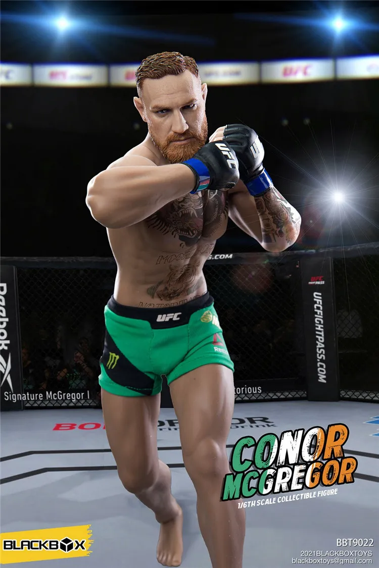 In Stock 2 Styles BBT9022 1/6 Scale Collectible Figure CONOR MCGREGOR Figure Simulation Carving Model Toys Full Set 12\