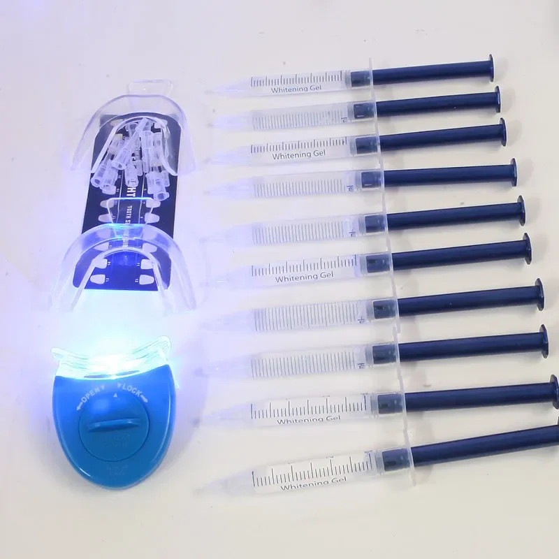 HOME Teeth Whitening Kit 44% Peroxide Dental Whitener Tooth Bleaching Gel Kit Brightening Dental Equipment Oral CARE