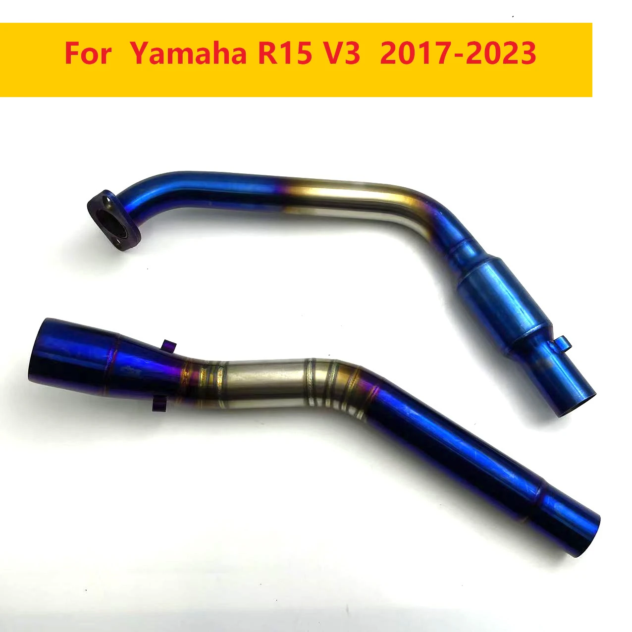 

Muffler Exhaust PipeMotorcycle Full Exhaust Escape System Modifed Pipe For Yamaha YZF-R15 R125 MT125 MT-15 V1 V2 08-17 V3 18-23