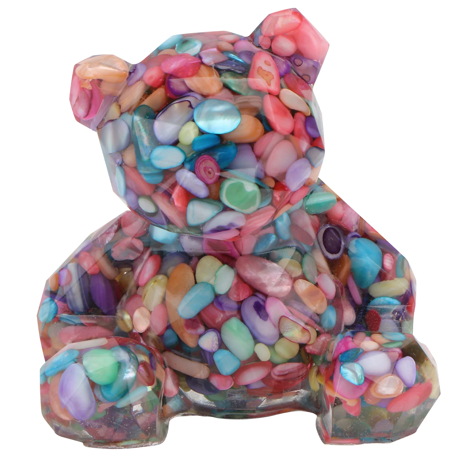 

1Pcs Natural Crystal Gravel Rough Ornament Unique Household Decoration Natural Crystal Gravel Decor