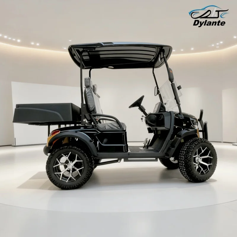 High Quality 5000W/7000W Powerful Motor 72V Intelligent Electronic Control Club Utility Vehicle 2 4 6 Seater Electric Golf Cart