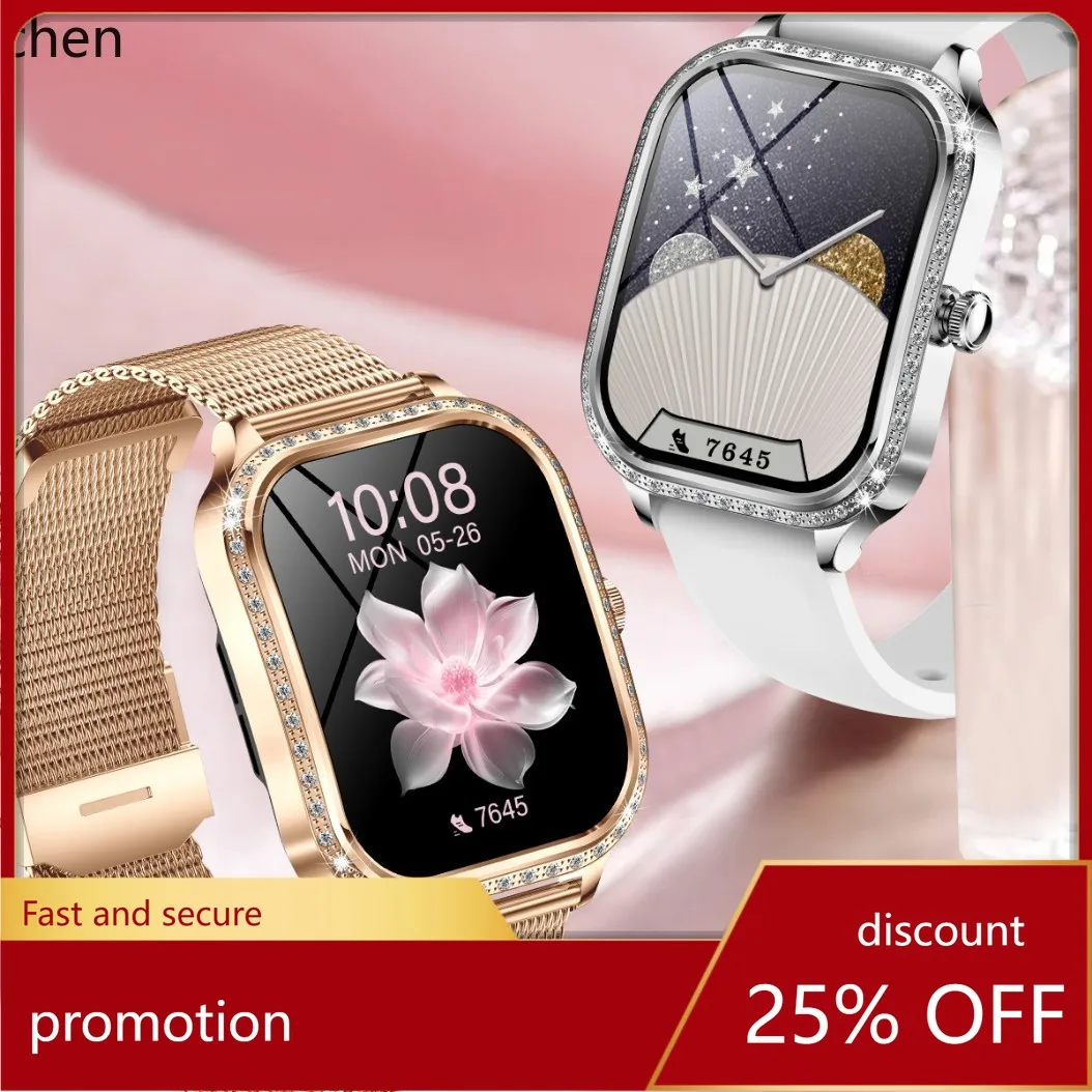 YFY Smartwatch with Bluetooth Calling, Heart Rate, Blood Pressure, Blood Oxygen Detection, and Sports Functions