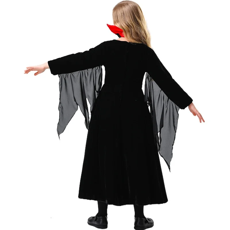 Disfraz de Princesa sa para Niños, loween 2025, Disfraz de Dlo para Cosplay, Accesorios de Escenario, Ropa Infan...