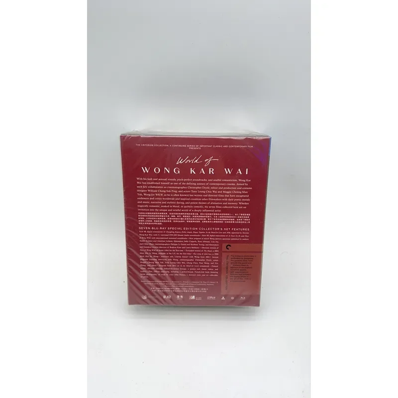 Special Offer Wong Kar Wai World Seven Collection CC Standard Edition 1-7 7-Disc Pack