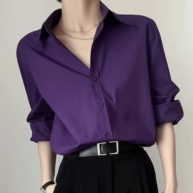 HKSH ربيع الخريف جديد الرجال شارع العليا العصرية شخصية الموضة وسيم قميص أنيق شيك المتخصصة عادية صالح المرأة HK16525