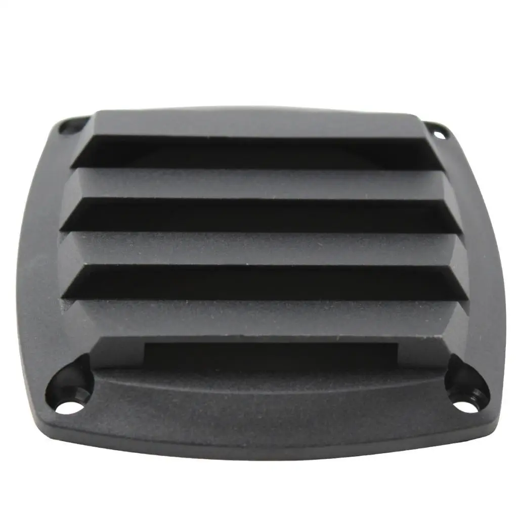 3 Inch Louvered Vents Style Boat Marine Hull Air Vent Grill Cover - Black high quality plastic weather resistance