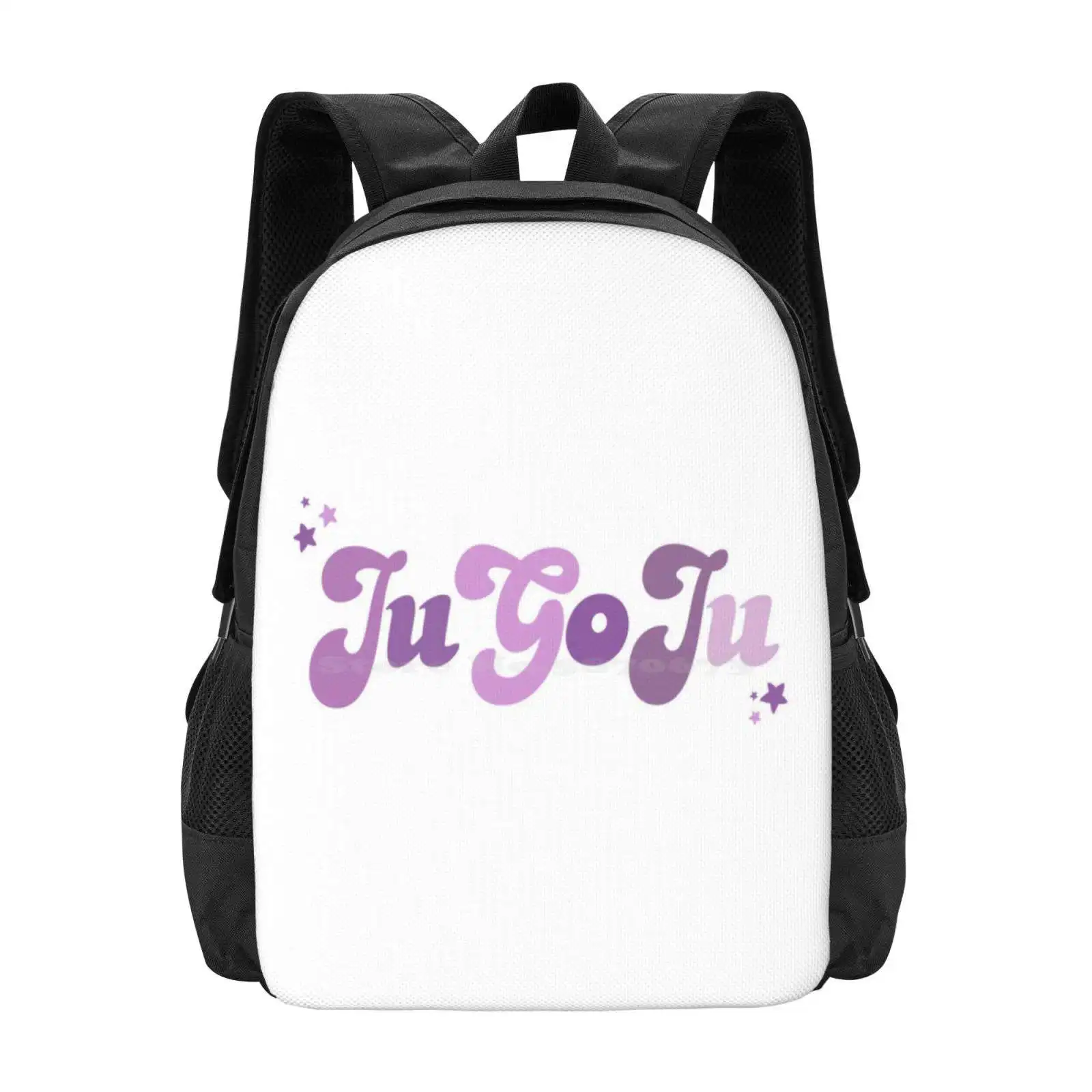 

Лидер продаж, школьный рюкзак Jugoju, модные сумки, молодежный рюкзак Jugoju фиолетового цвета