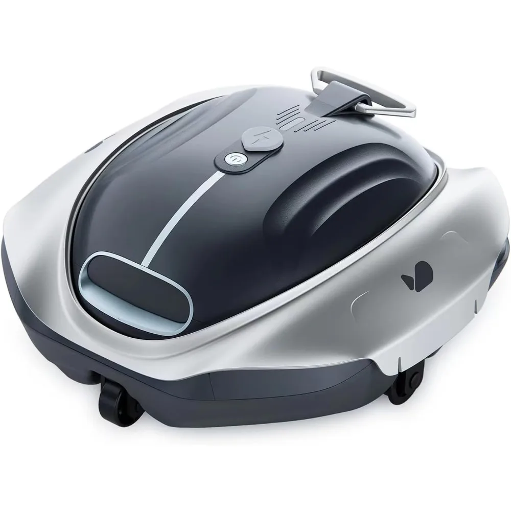 Cordless Pool Cleaner Robot - Pool Vacuum with Superior Suction, Fast Charging for above-Ground Pools Up to 650 Sq.Ft