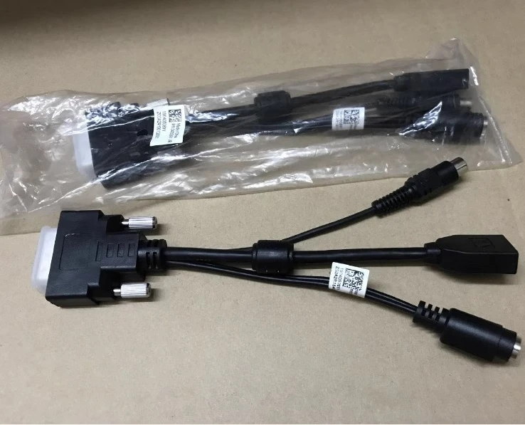 

Новинка для Huawei, специальный концевой адаптер TE60 с оплеткой DVI-HDMI + S-образный + кабель-адаптер AV VP9039