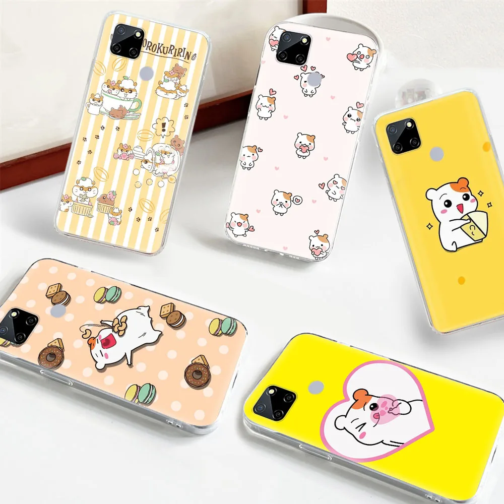 Coro Kuririn Ebichu Transparent Phone Case for LG VELVET G8 ThinQ G8X K62 K42 K61 K52 K92 Q61 Q60 Q52 V40 V50 V60 THINQ5