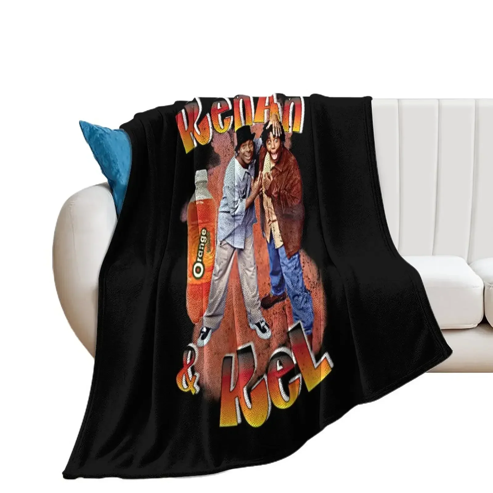 Kenan and Kel T-Shirt Throw Blanket Baby Retros Decorative Sofa Thin Blankets