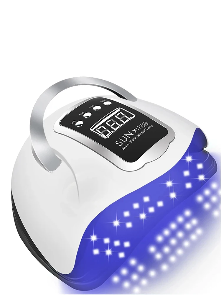 Lampe à ongles professionnelle capteur infrarouge manucure lumière des ongles pour un durcissement rapide de tous les vernis à ongles Gel sèche-ongles Machine outils de Salon