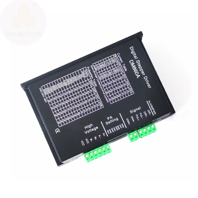 CNCルーター用ユニポーラステッピングモータードライバーDM860a、ステッピングモータードライバーコントローラー