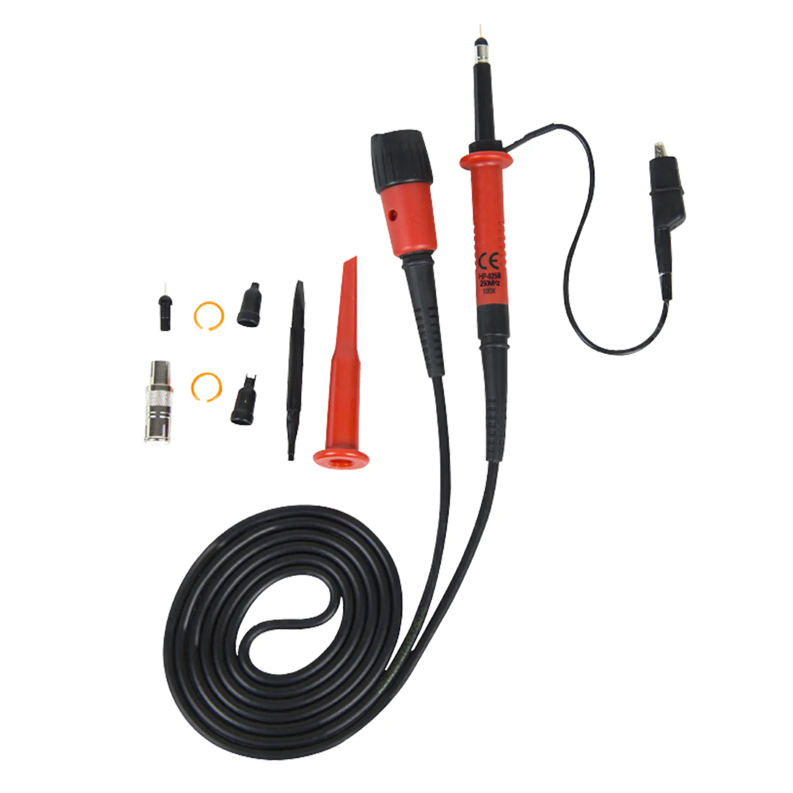 PINTECH HP9258 Oscilloscope Probe 250MHz 1500V Passive High Voltage Probes with BNC Connector, 100X Attenuation Ratio