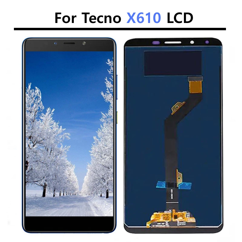 100% Geteste X610 Lcd Voor Infinix Note 6 Display Touchscreen Digitizer Assembl Vervangende Onderdelen