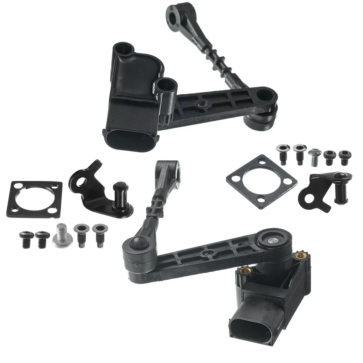 2x Front Ride Height Level Sensor LR020473 LR020474 For Land Rover Range Rover Sport L320 3 Pins