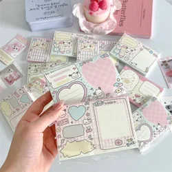 MINKYS 50 fogli Kawaii Cartoon Memo Pads Paper To Do List Journal Note Paperlaria materiale fai da te cancelleria